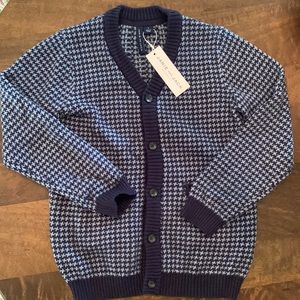 BNWT Janie & Jack Houndstooth Sweater Sz 6